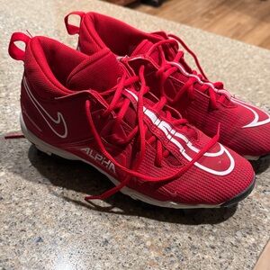 Nike Alpha Red and White Athletic Shoes